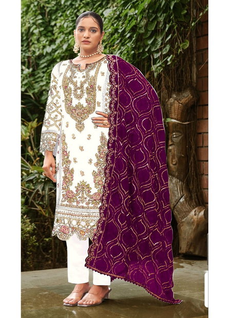Bilqis B 207 A To D Faux Georgette Online Pakistani Readymade Suits Wholesale